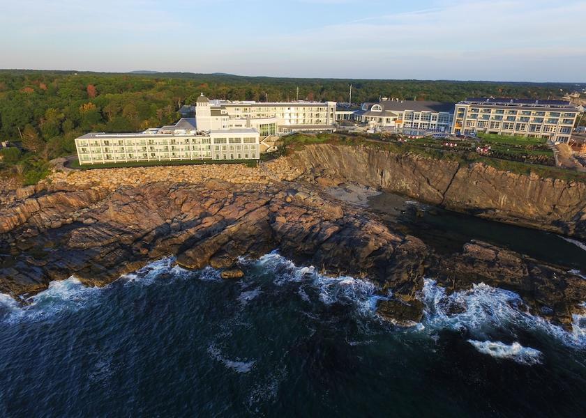 Maine Cape Neddick Aerial View
