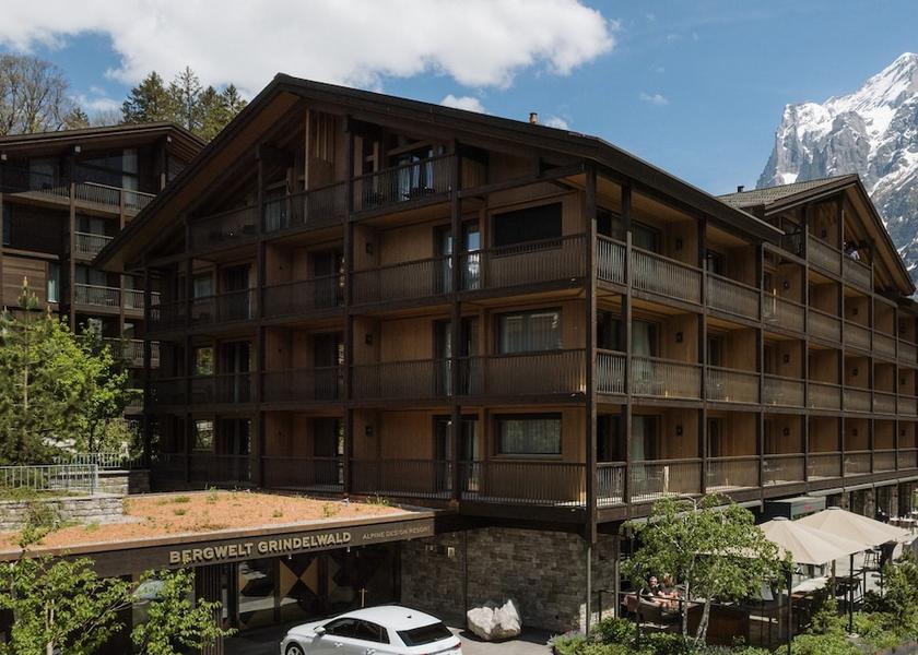 Canton of Bern Grindelwald Exterior Detail