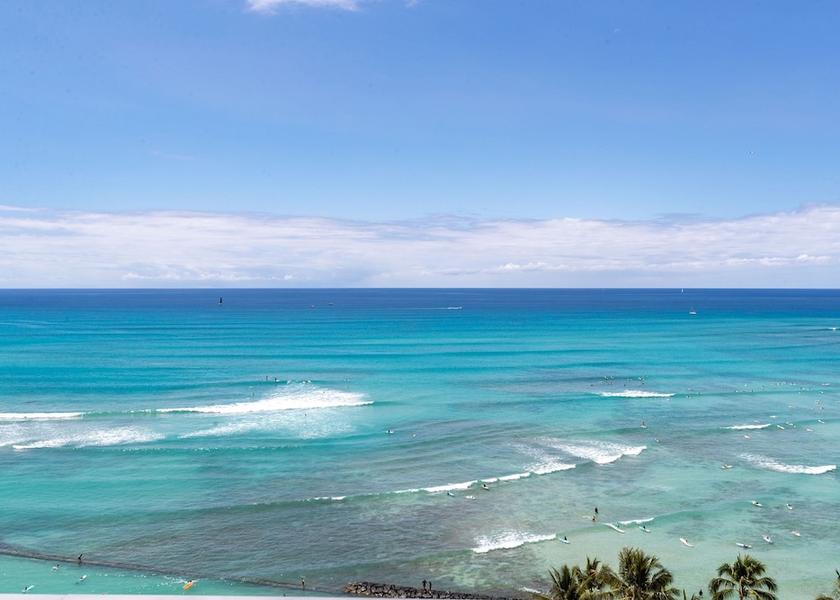 Hawaii Honolulu Beach/ocean view