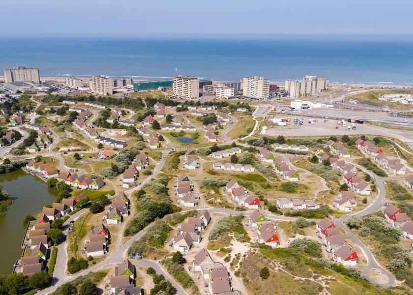 North Holland Zandvoort Aerial View