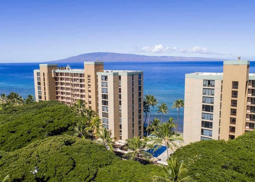 Hawaii Lahaina Aerial View