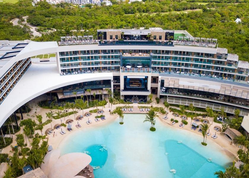 Quintana Roo Playa del Carmen Aerial view