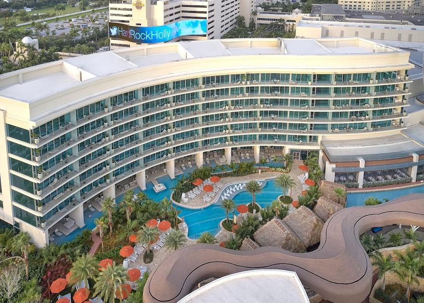 Florida Hollywood Aerial view