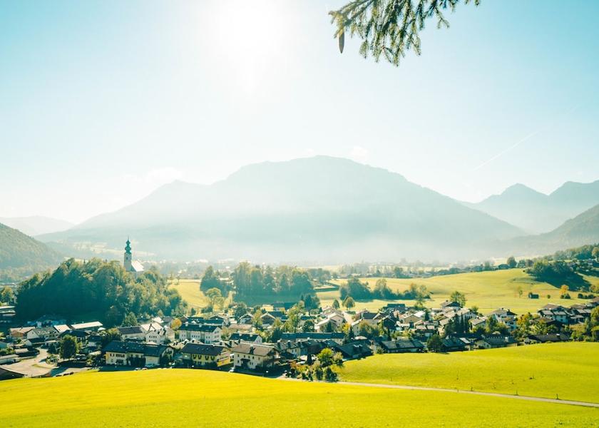 Bavaria Ruhpolding City View from Property