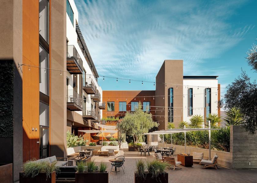 California San Luis Obispo Courtyard