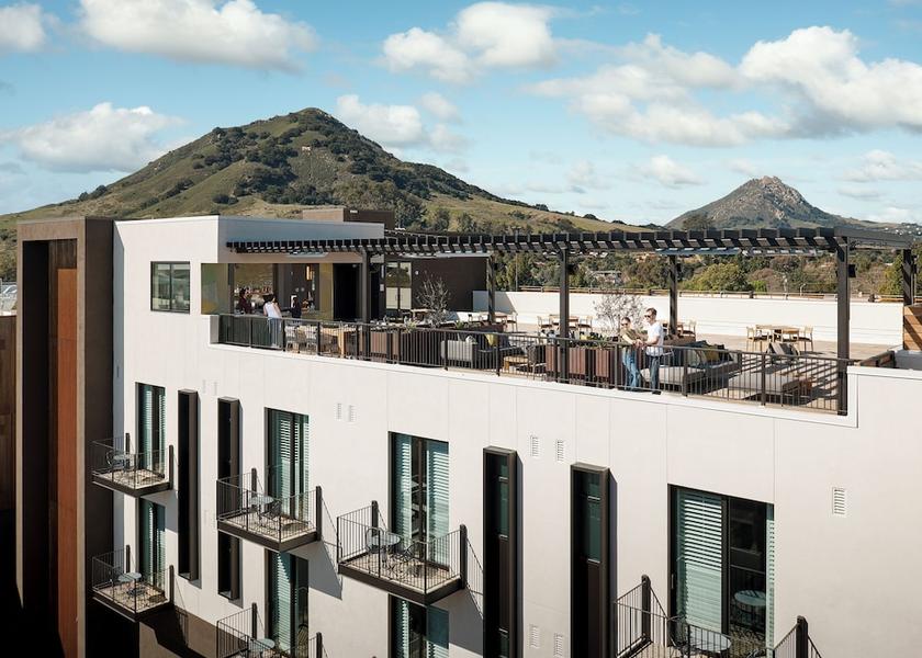 California San Luis Obispo Rooftop terrace