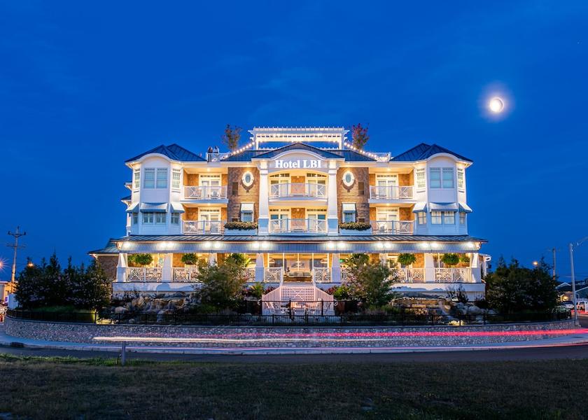 New Jersey Beach Haven Front of property - evening/night