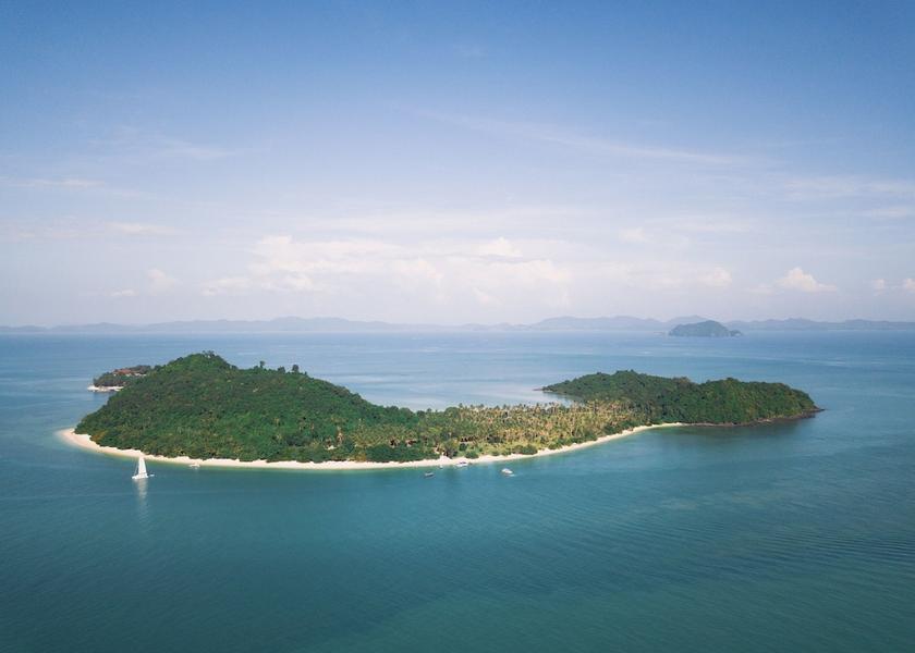 Phuket Maprao Island Aerial View
