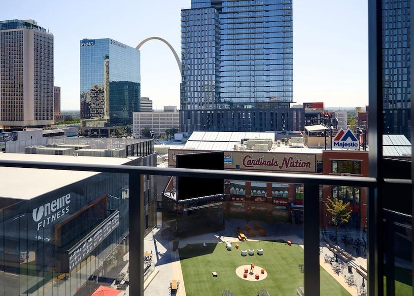 Missouri St. Louis View from room