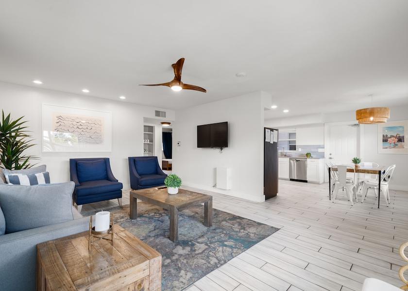 Florida Clearwater Beach Living Area