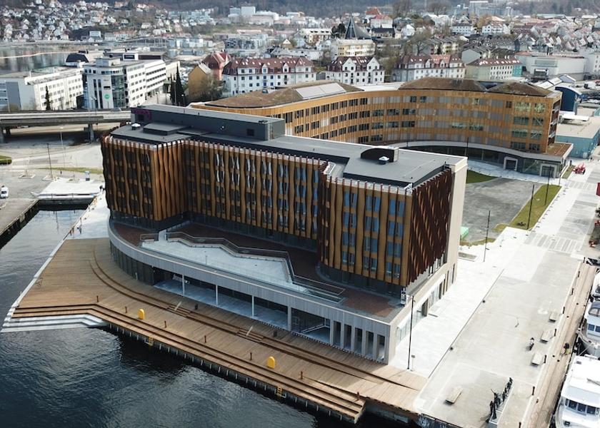 Vestland Bergen Aerial view