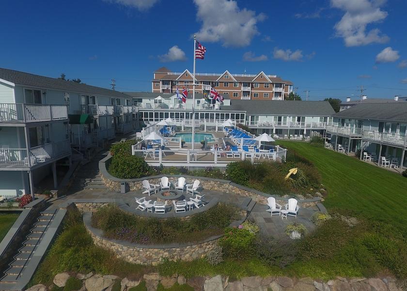 Massachusetts Hyannis Aerial view