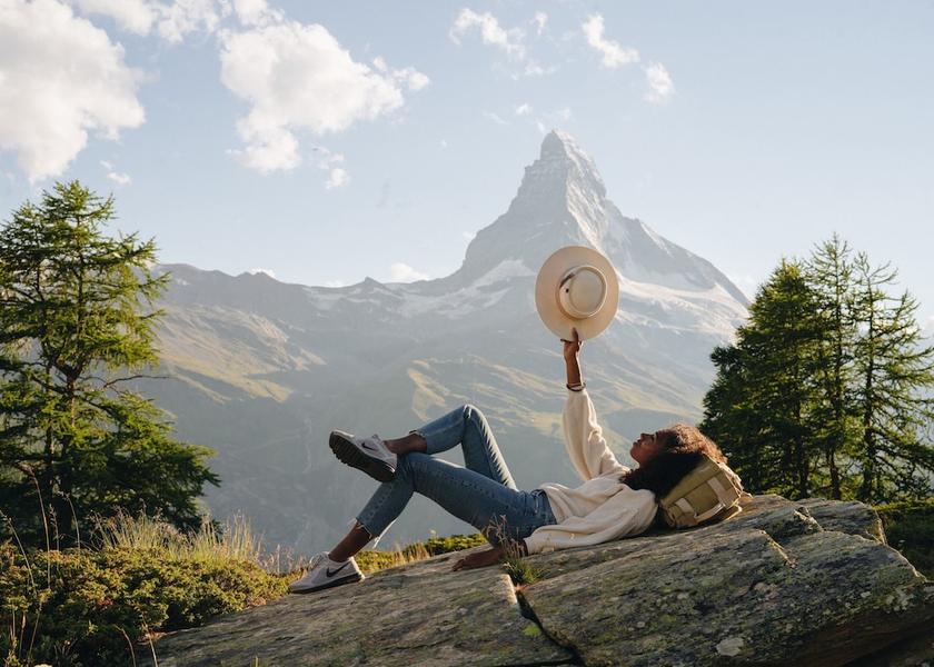 Valais Zermatt View from property