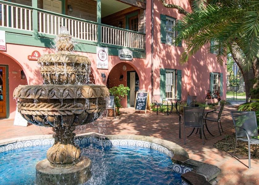 Florida St. Augustine Courtyard