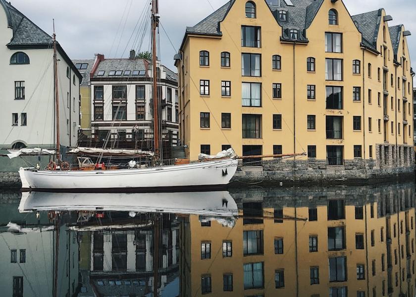 More og Romsdal (county) Alesund Facade