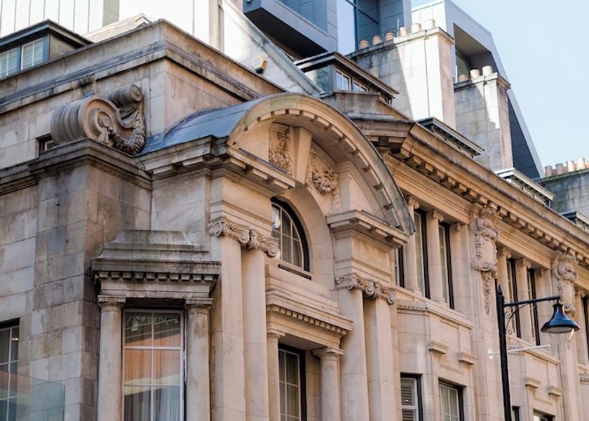 England Manchester Exterior Detail