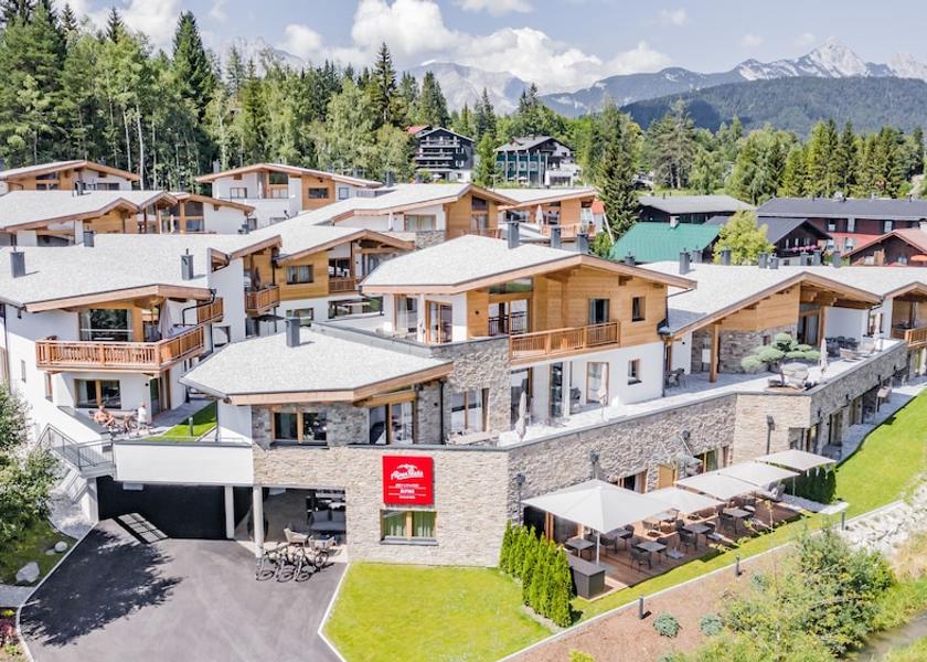 Tyrol Seefeld in Tirol Aerial view
