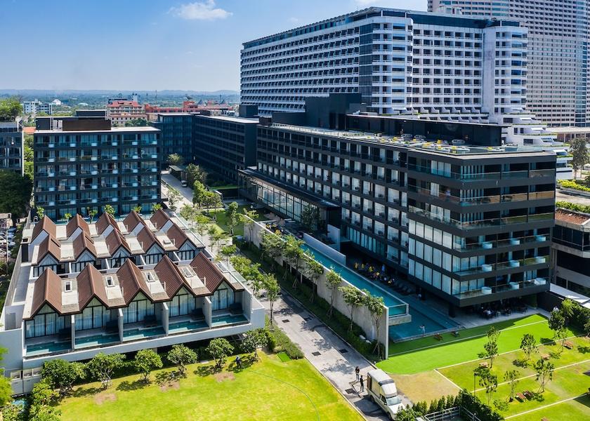 Chonburi Sattahip Aerial View