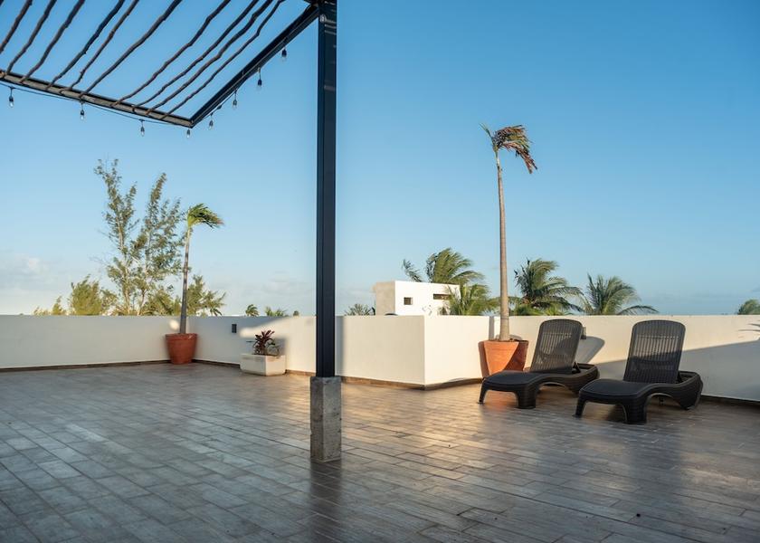 Quintana Roo Isla Holbox Terrace/patio