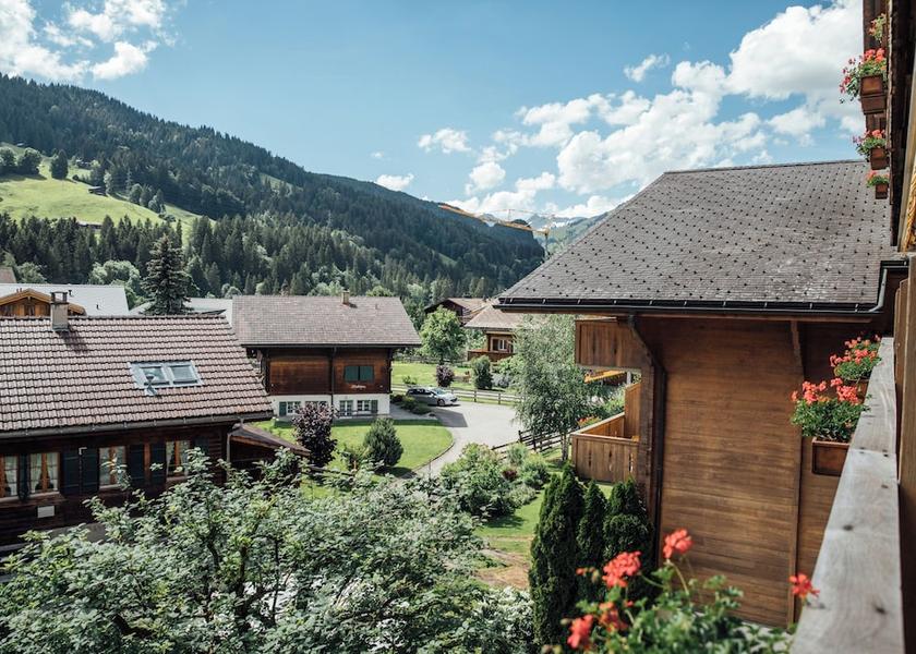 Canton of Bern Saanen Balcony view