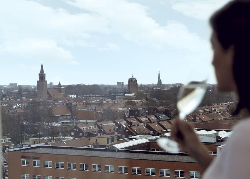 Friesland Leeuwarden City View from Property