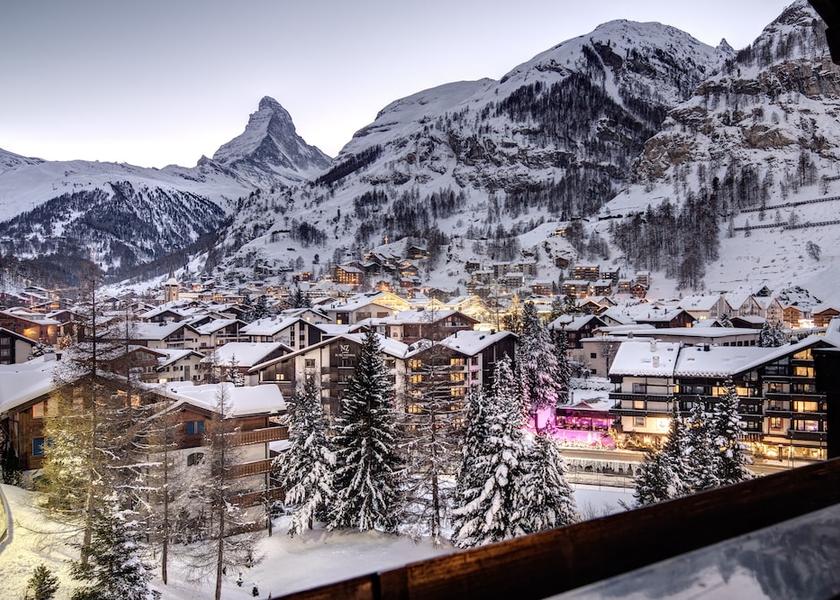 Valais Zermatt Mountain View