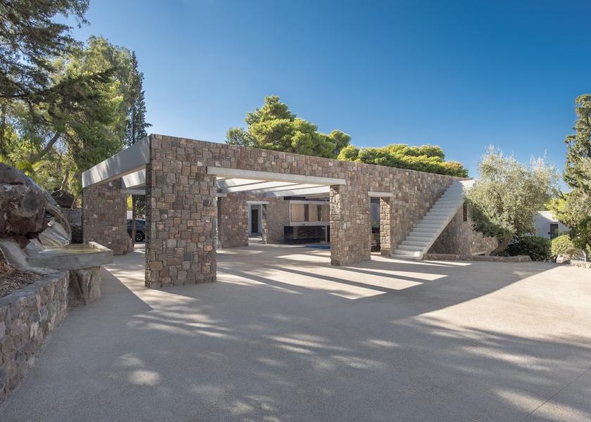 Attica Aegina Property entrance