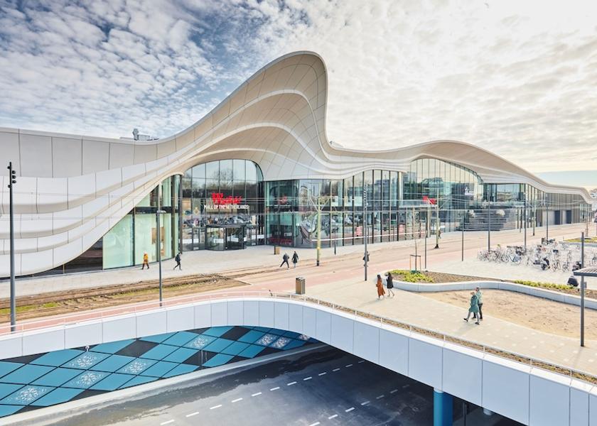 South Holland Voorburg Shopping Arcade