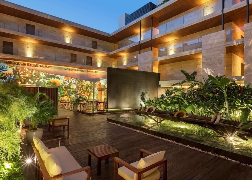 Quintana Roo Playa del Carmen Courtyard