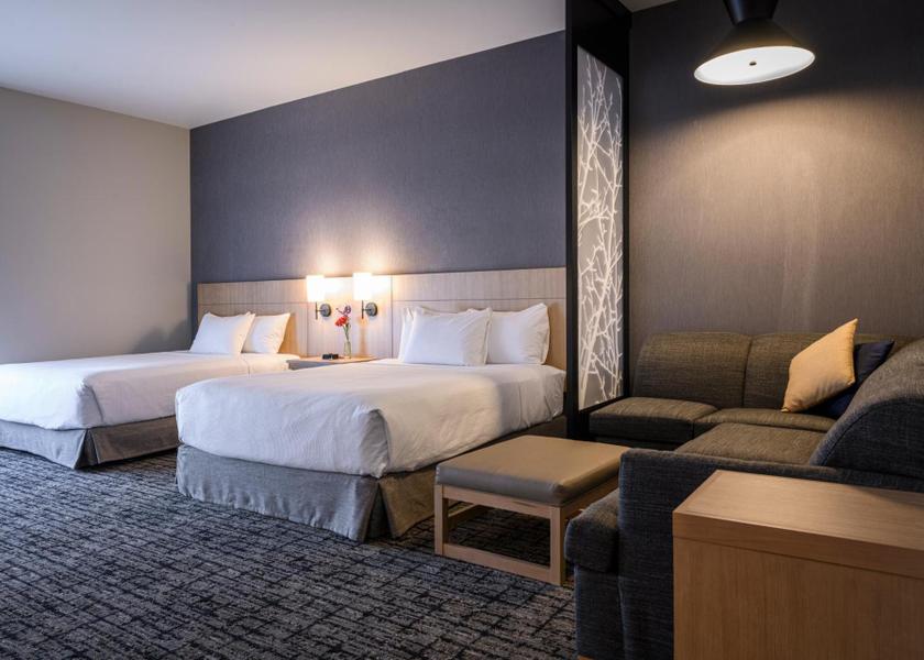 Indiana Fishers Accessible Two Queen Beds Rollin Shower (plus Sofa Bed)