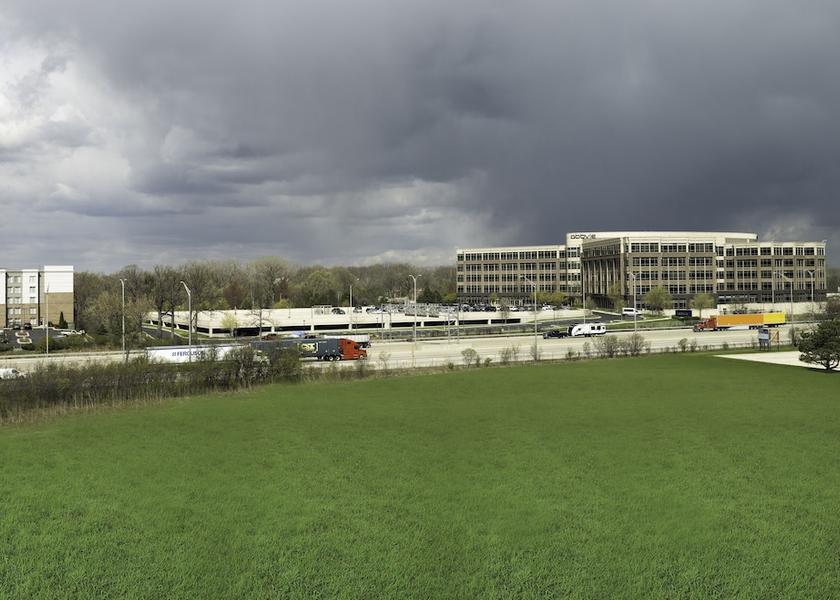 Illinois Lake Forest City view