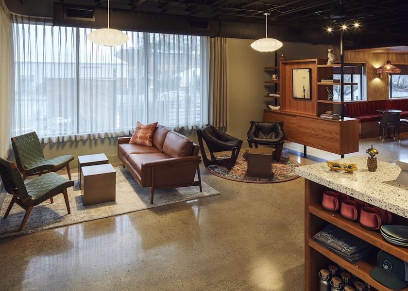 North Carolina Raleigh Lobby sitting area