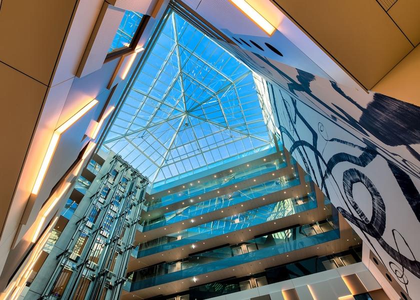Canton of Geneva Meyrin Interior detail