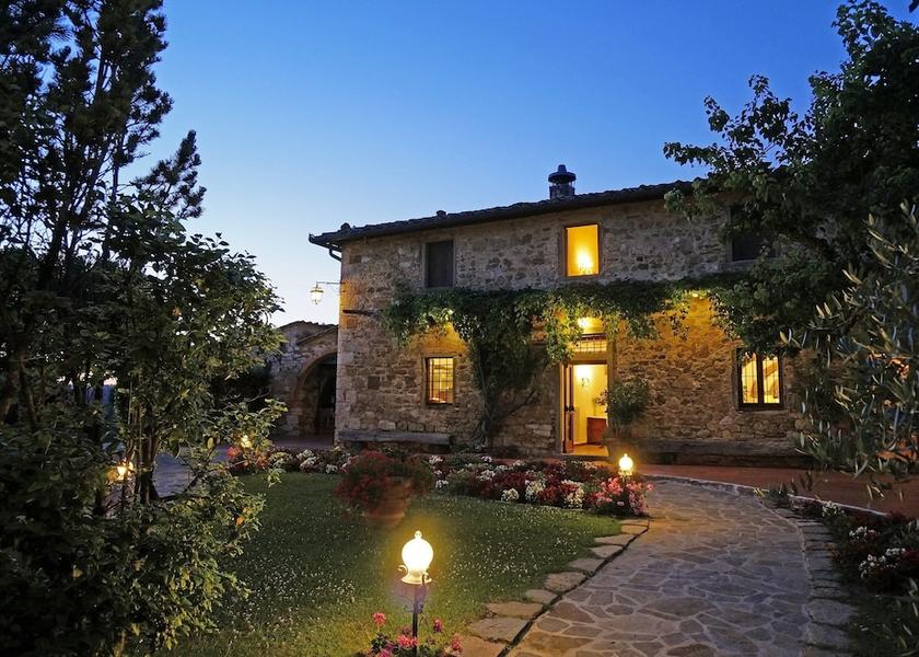 Tuscany Castellina in Chianti Facade