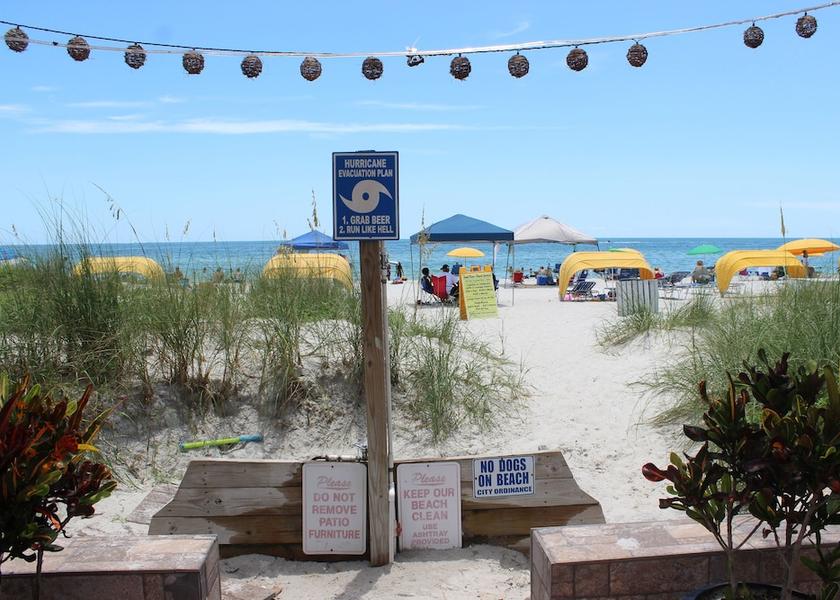 Florida Madeira Beach View from Property