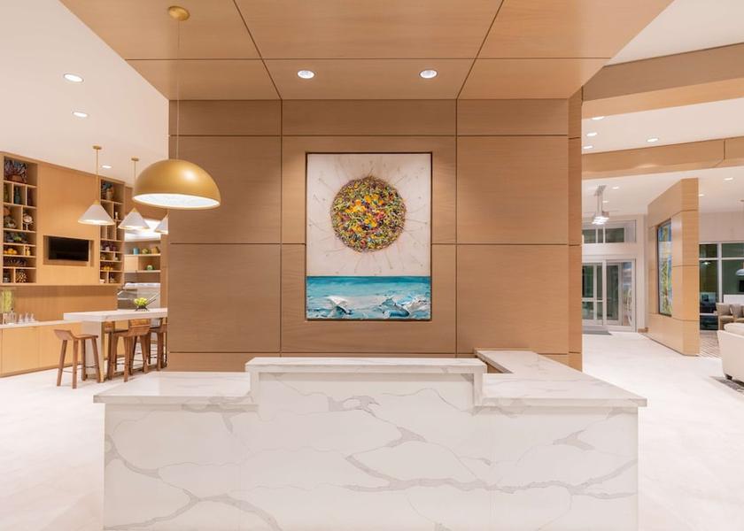 Florida Miramar Beach Lobby