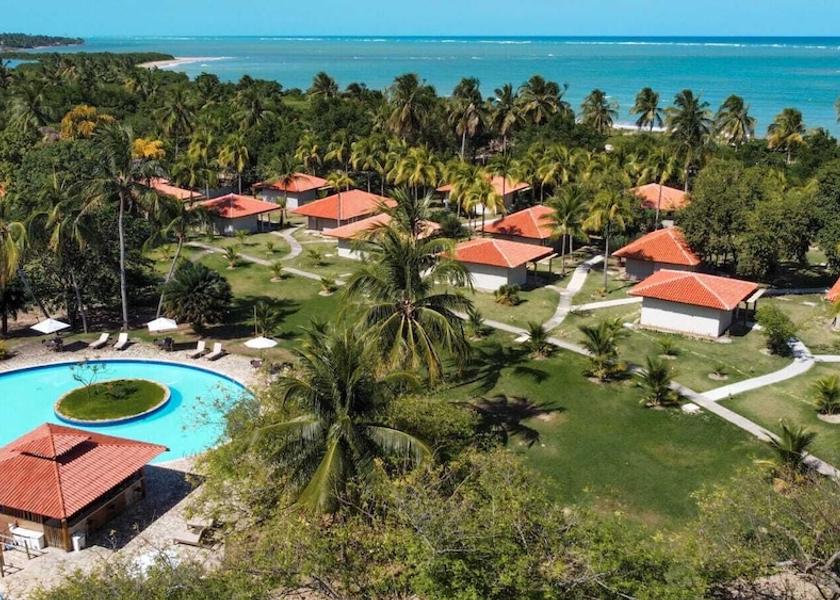 Alagoas São Miguel dos Milagres Aerial view