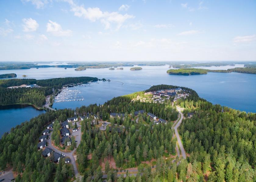 South Karelia Imatra Aerial view