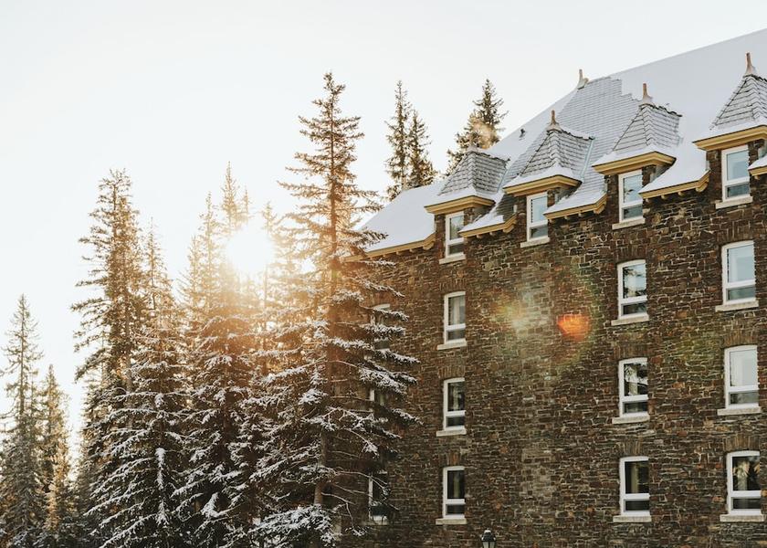 Alberta Banff Exterior Detail