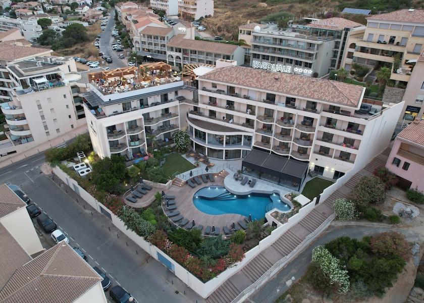Corsica Calvi Aerial View