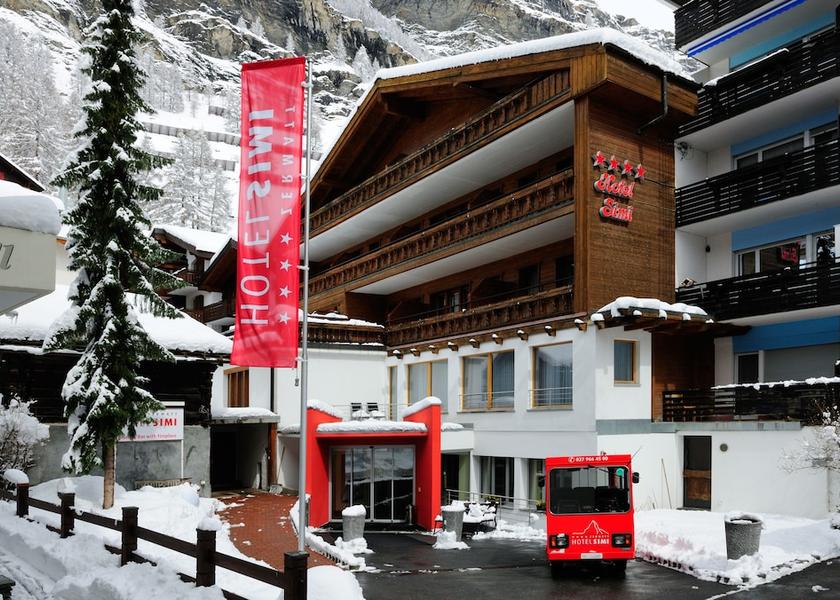Valais Zermatt Property entrance