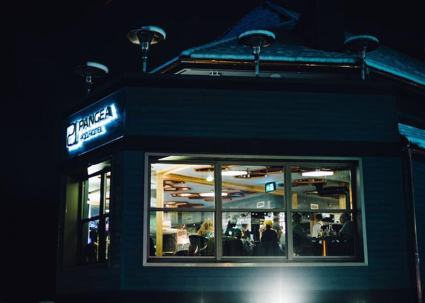 British Columbia Whistler Front of property - evening/night