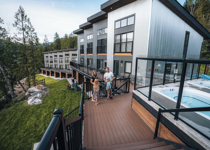 British Columbia Revelstoke Front of property