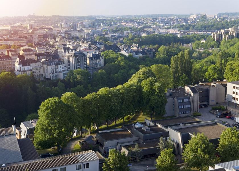  Luxembourg City Aerial View
