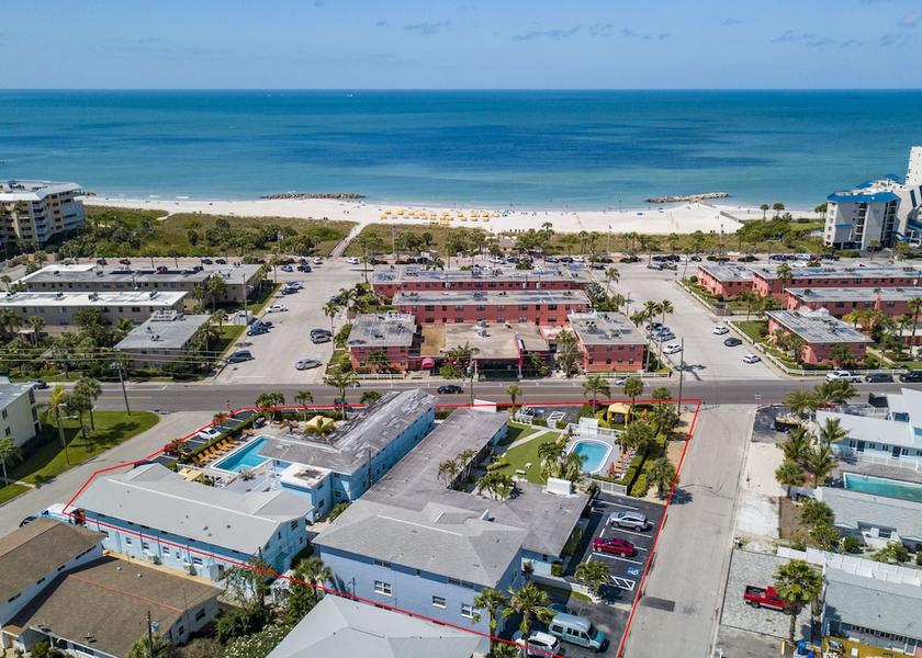 Florida St. Pete Beach Aerial View