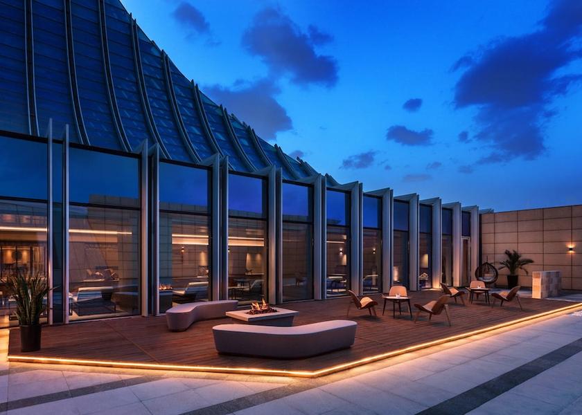 Ningxia Yinchuan Rooftop terrace