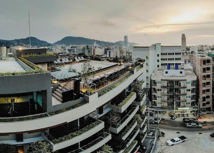 Phuket Province Patong Aerial view