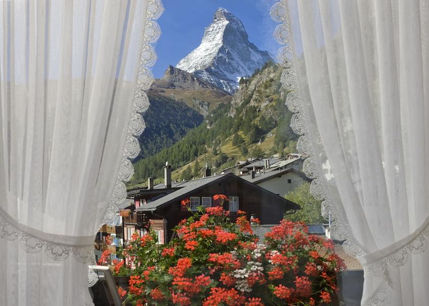 Valais Zermatt View from room