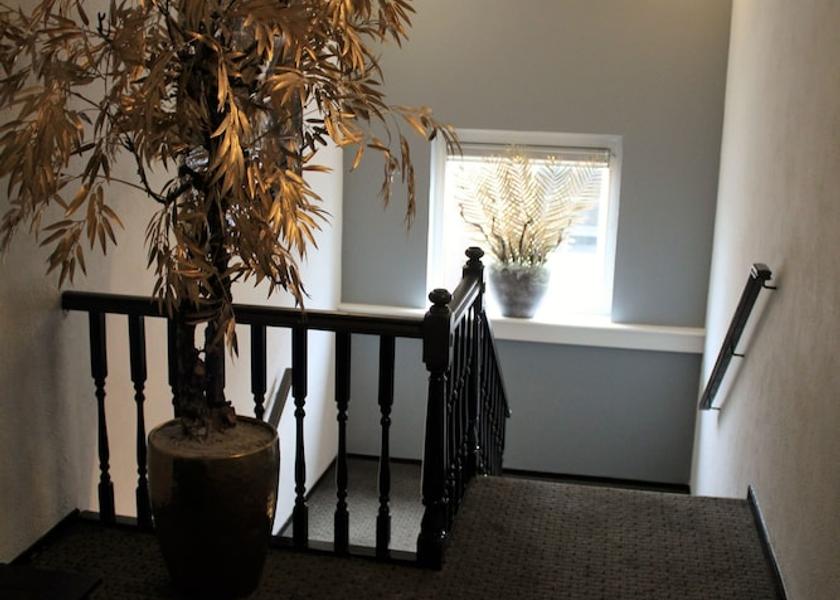 Handrails in stairways