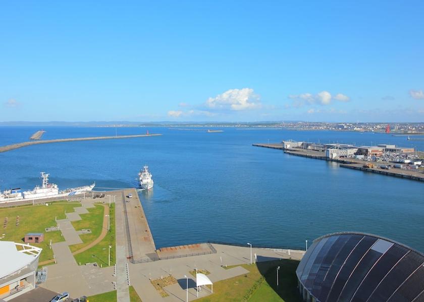 Hokkaido Wakkanai Beach/ocean view